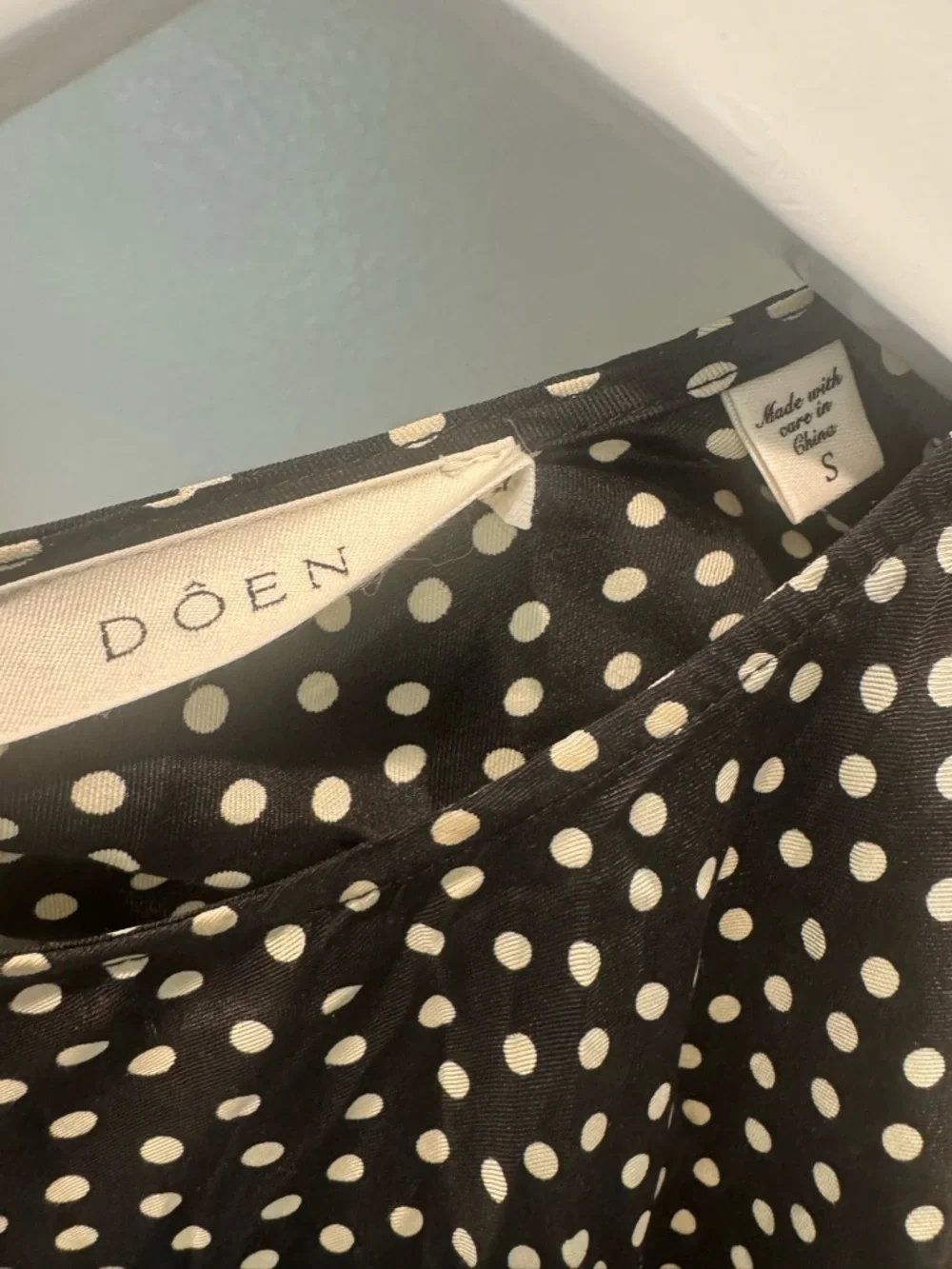 DÔEN Narcisse dress in Camille Dot - Picture 5 of 5